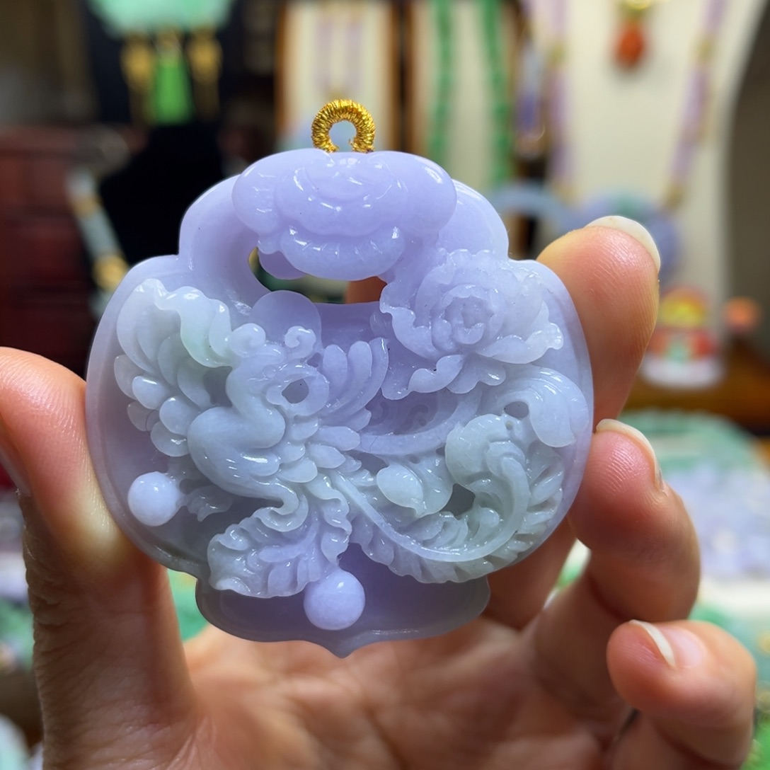 翡翠未镶嵌颈饰天然翡翠