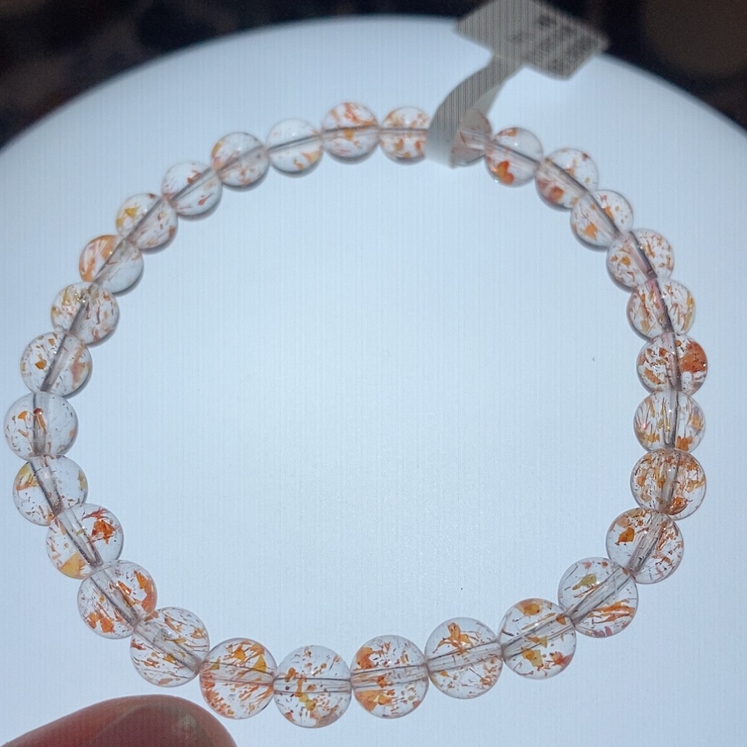 水晶手链未镶嵌F金草莓6.5