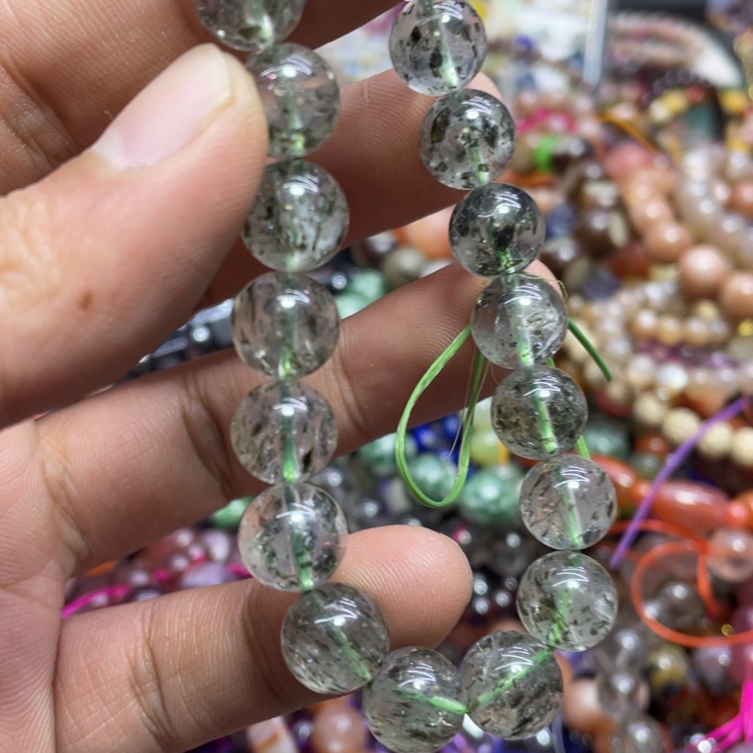 紫晶颈饰银S800镀金镶嵌