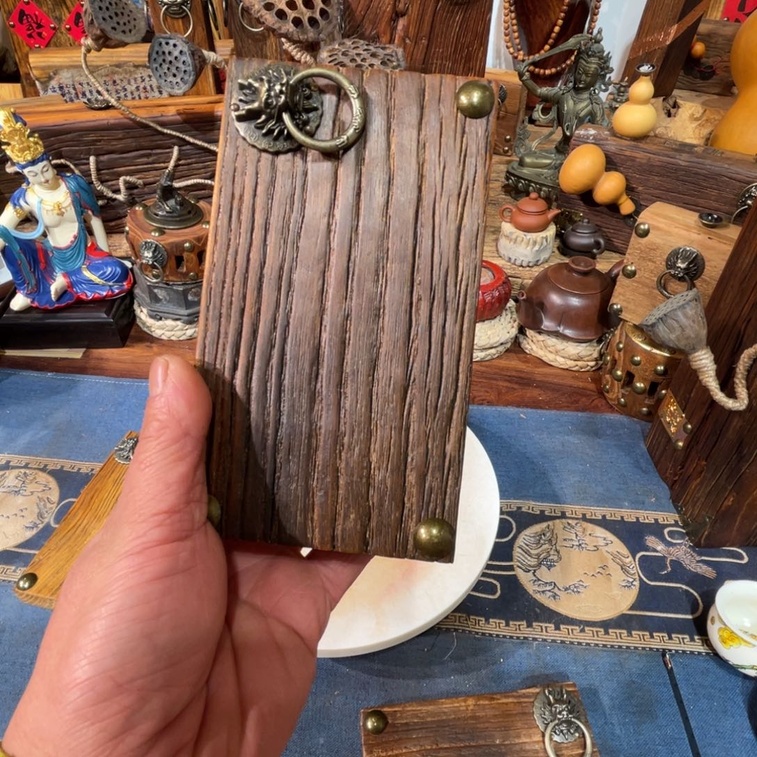 ****提榆木老榆木茶杯垫