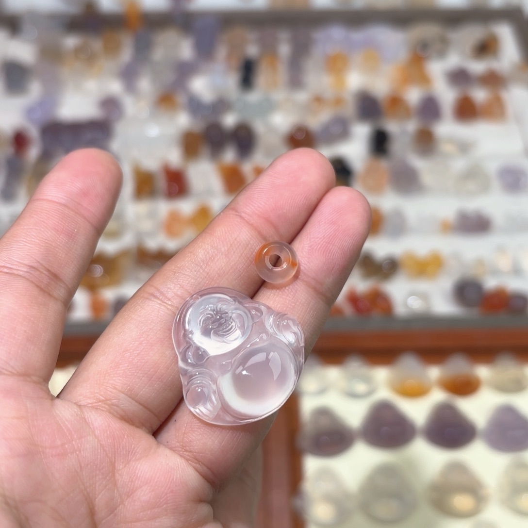 玛瑙/玉髓颈饰未镶嵌安*