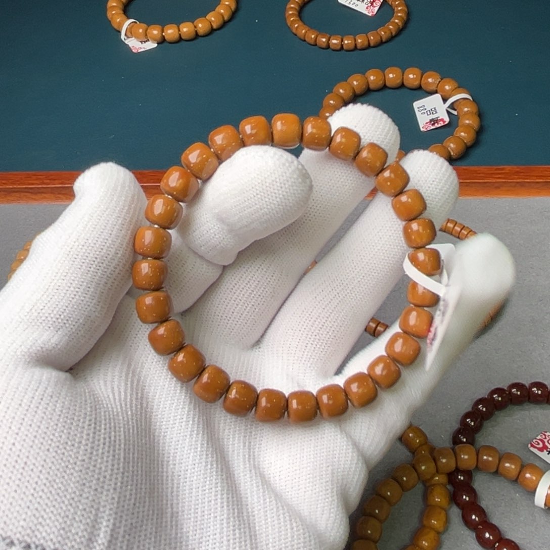 紫金鼠手串8.3尺精品实心鼠