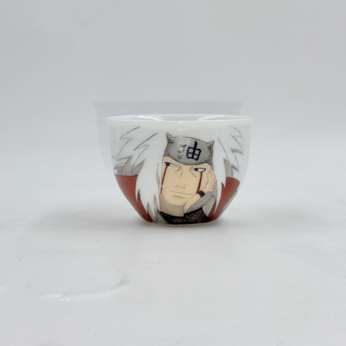 景德镇陶瓷手绘火影忍者自来也动漫人物主题主人杯