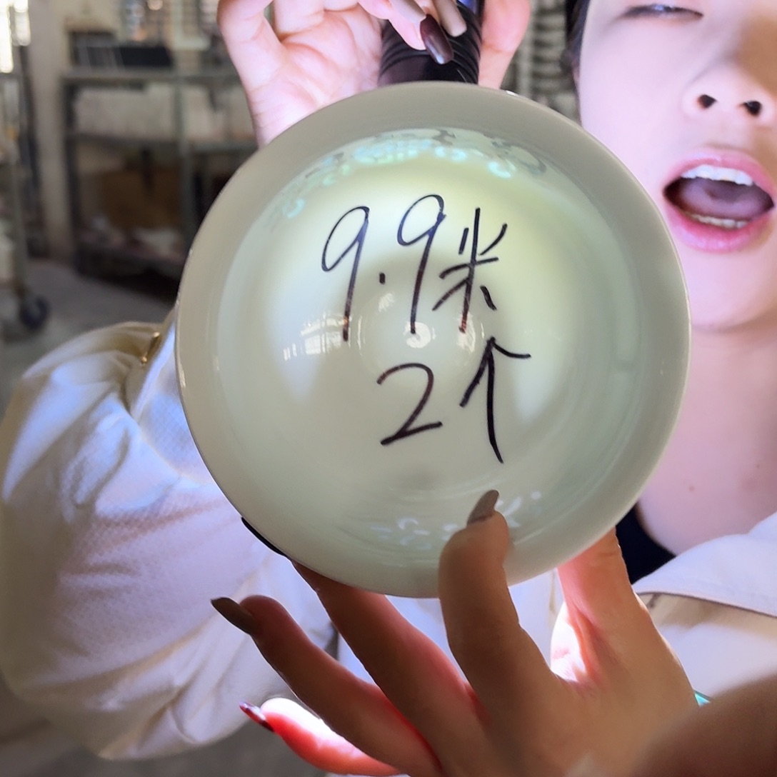白瓷景德镇陶瓷微瑕米饭碗2个