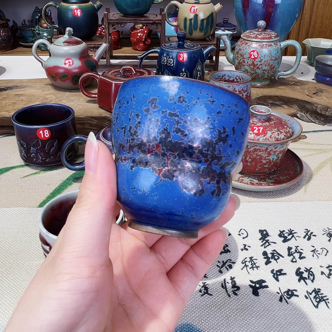 壶禹州钧瓷艺术作品