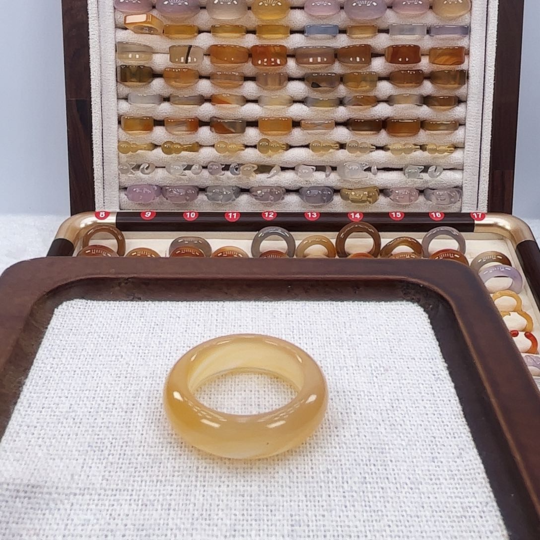 玛瑙/玉髓未镶嵌戒指518港24