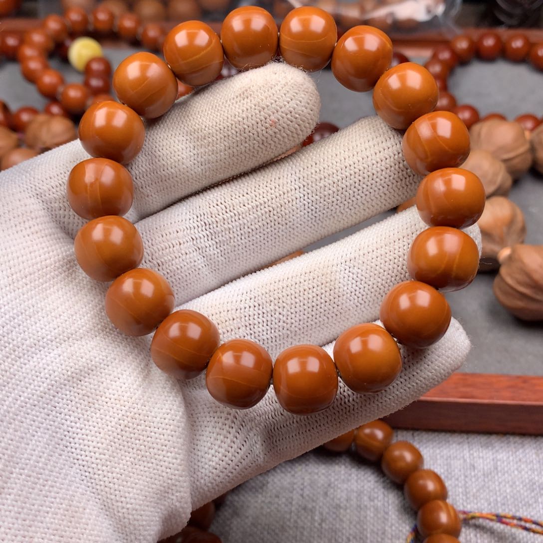 橄榄核手串H****.1.3精品铁核老型