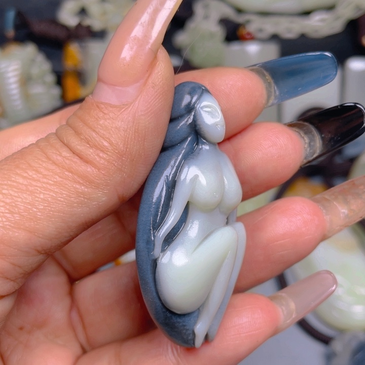 和田玉挂件未镶嵌