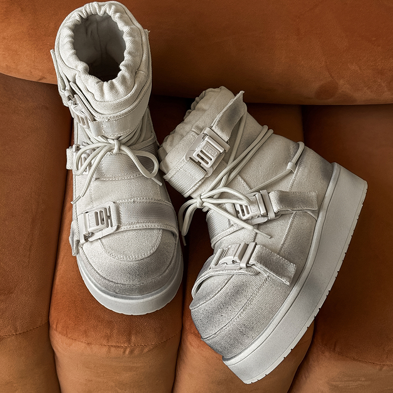 秋冬内增高战损马丁靴加厚复古做旧高帮厚底-9211/9227