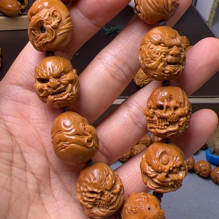 谁***依橄榄核手串/手链橄榄核