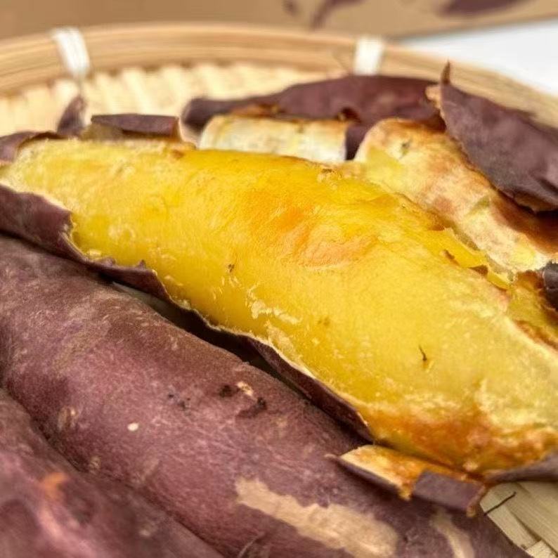 正宗沙地玛莎莉榴莲糖心蜜薯软糯香甜口感细腻的粗粮烤红薯已糖化