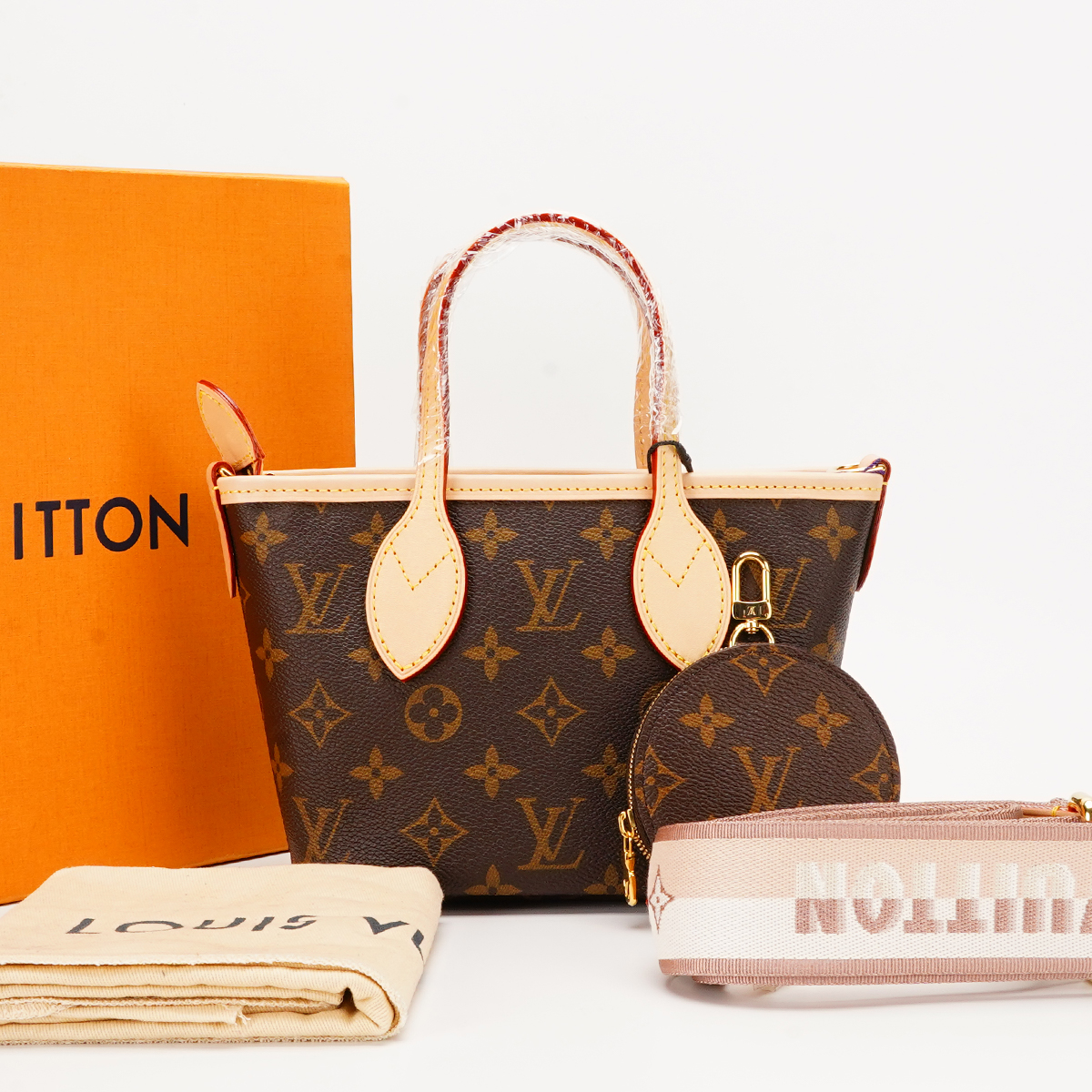 95新 LouisVuitton/路易威登 【总仓一口价】neverfull BB/BGK10739