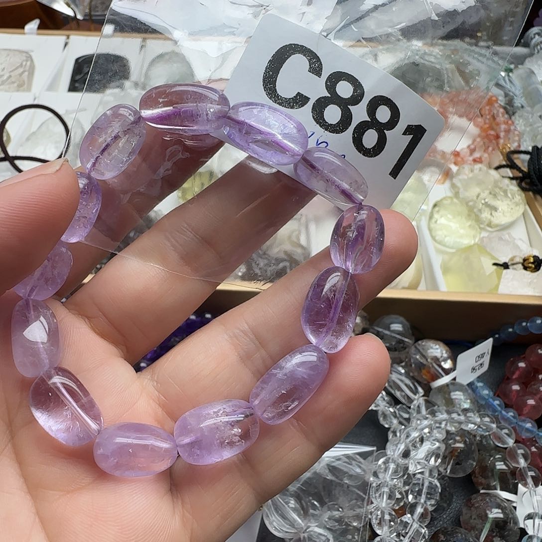 水晶手链未镶嵌水晶881