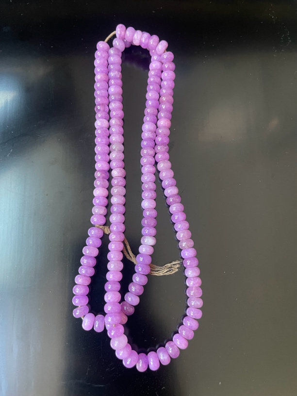 4 单色碧玺长串一条