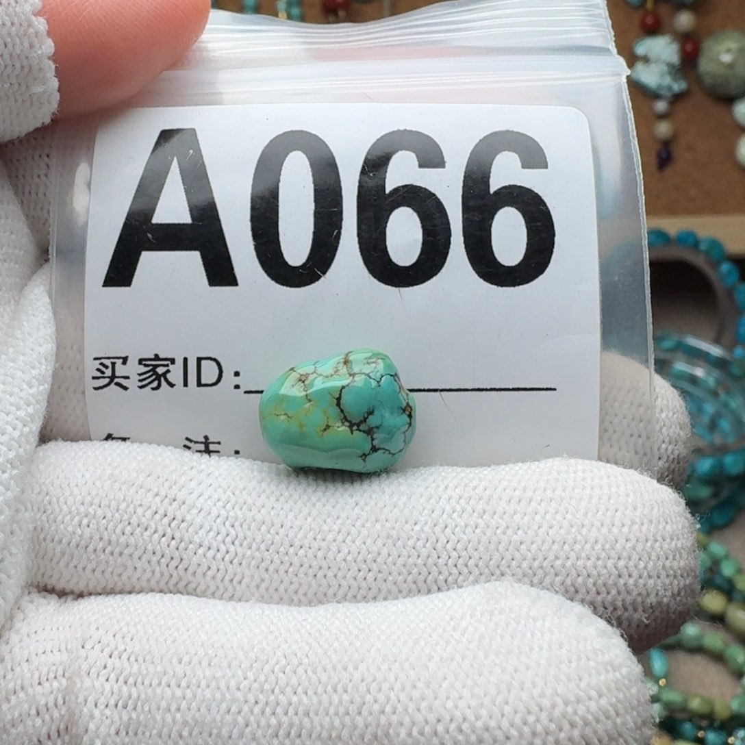 绿松石珠宝奇石未镶嵌14m m