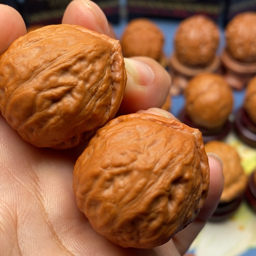 把件文玩核桃佛肚