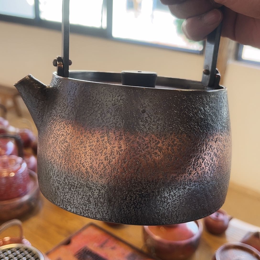 复古三色壶手工锻打工艺荣1000