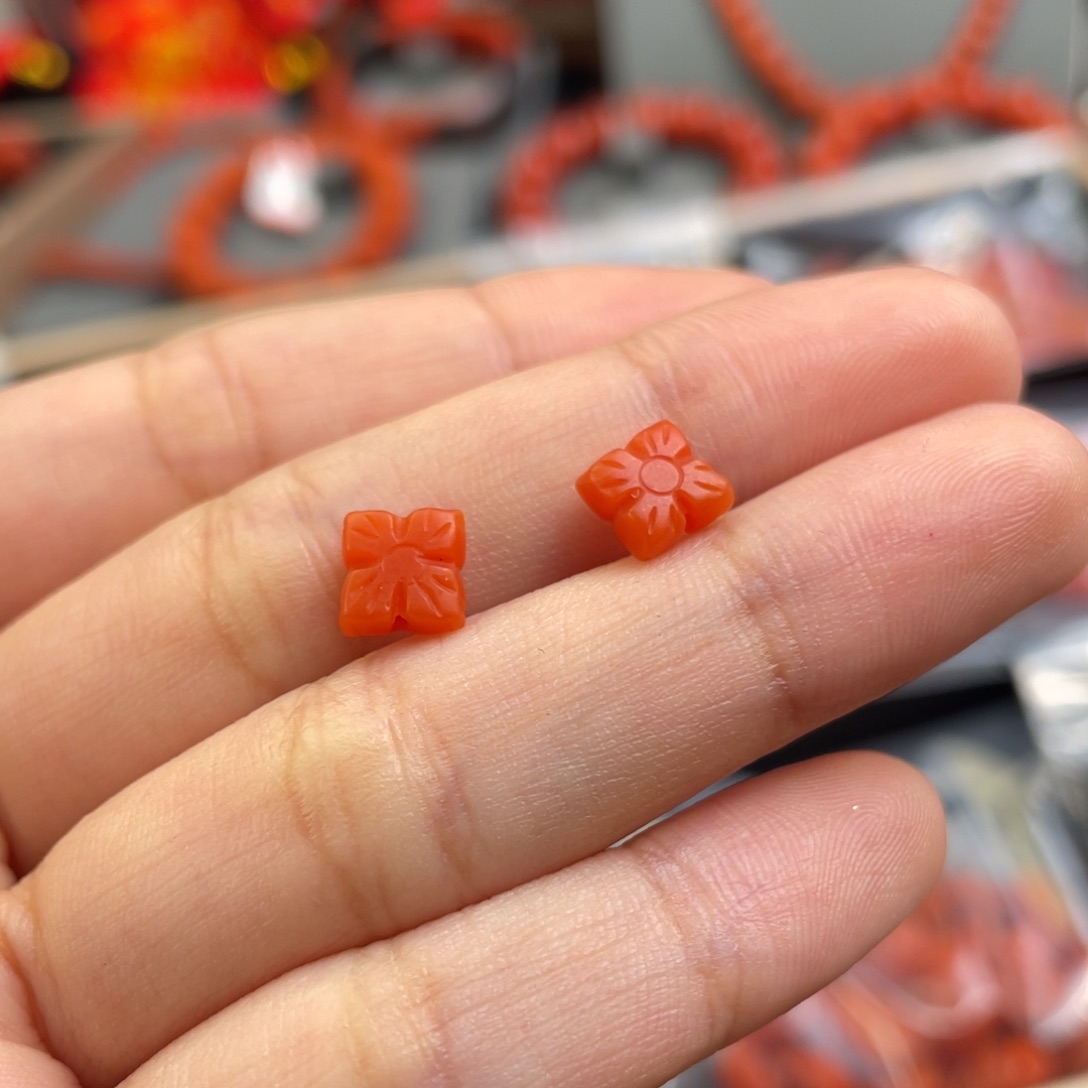 南红玛瑙雕刻件未镶嵌浅**柔