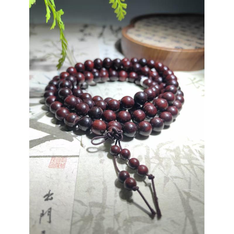 小叶紫檀1.0多圈手串【无礼盒】419