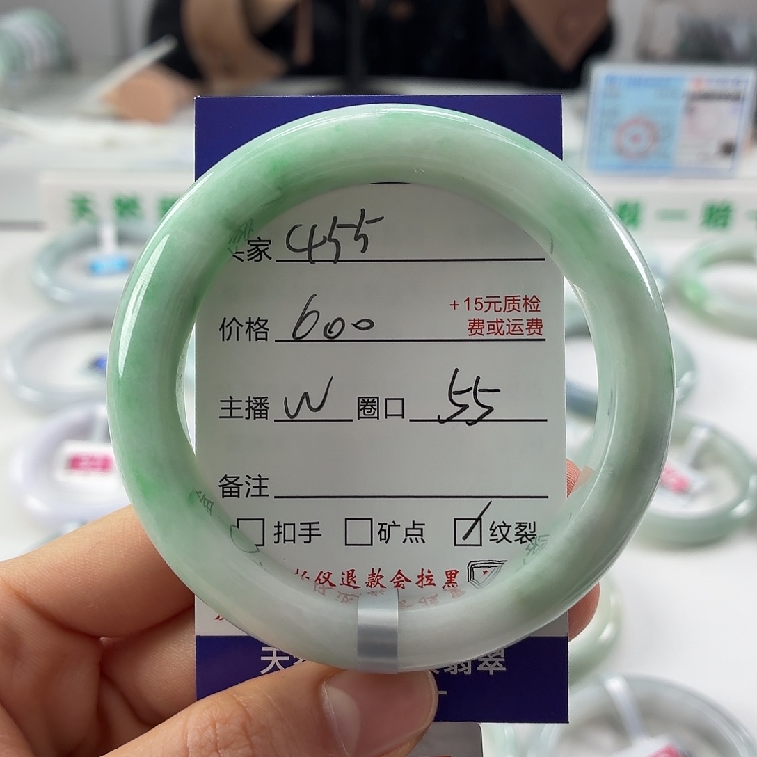 翡翠未镶嵌手镯翡翠手镯