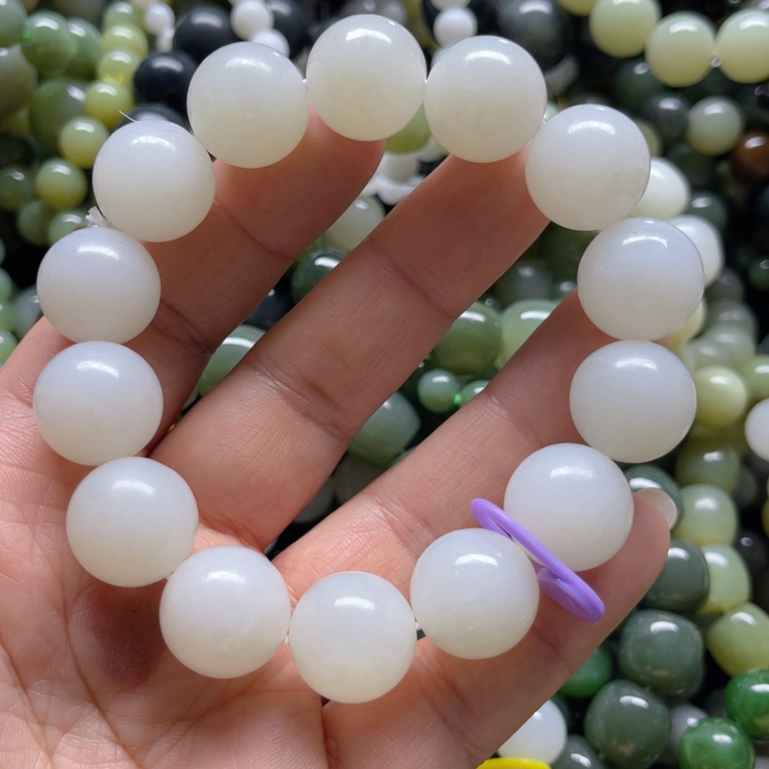 和田玉手链未镶嵌