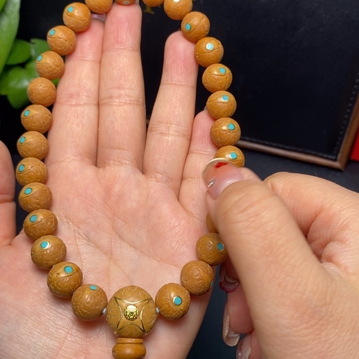 凤眼菩提手串尼泊尔