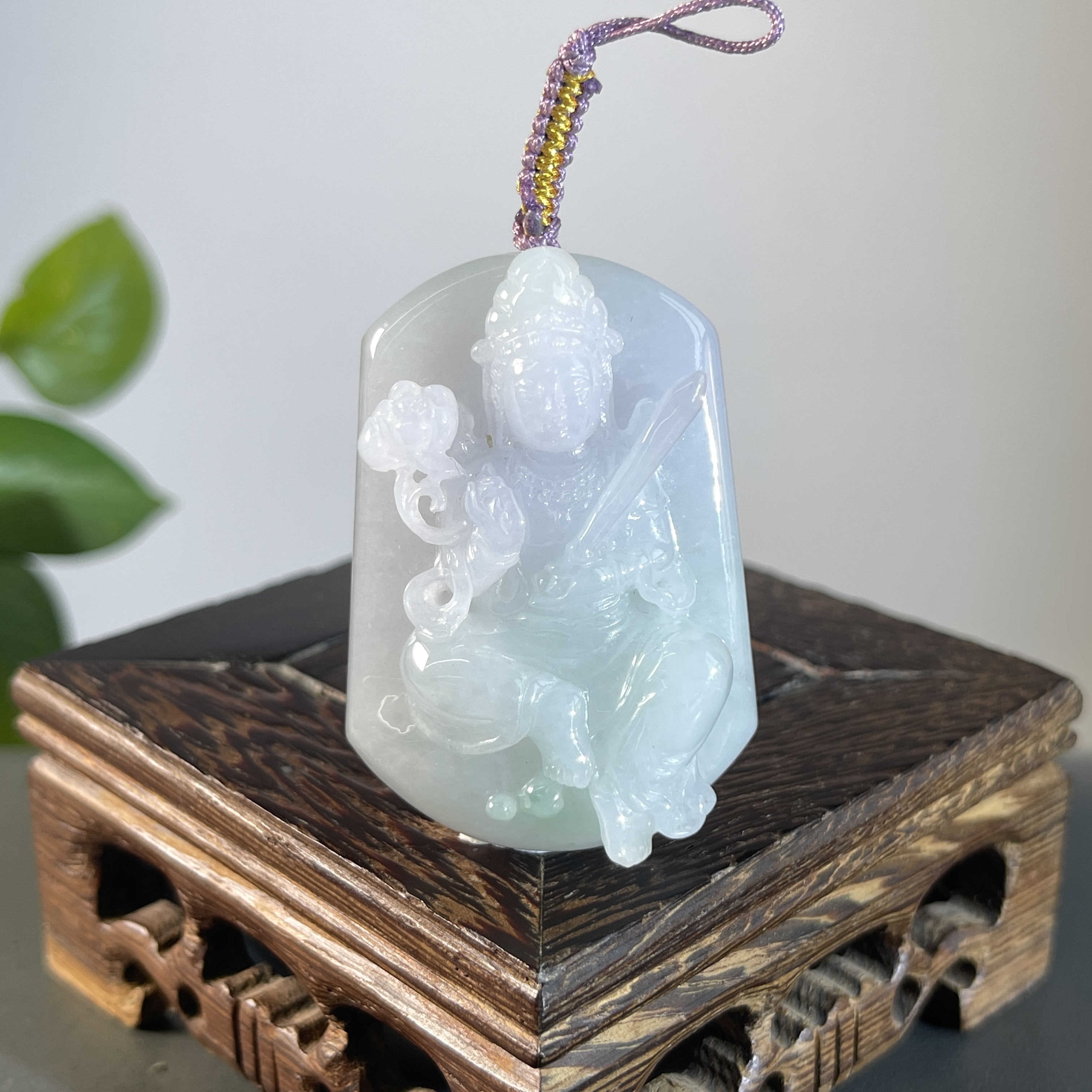 JYA27-114  天然缅甸A货翡翠  虚空藏