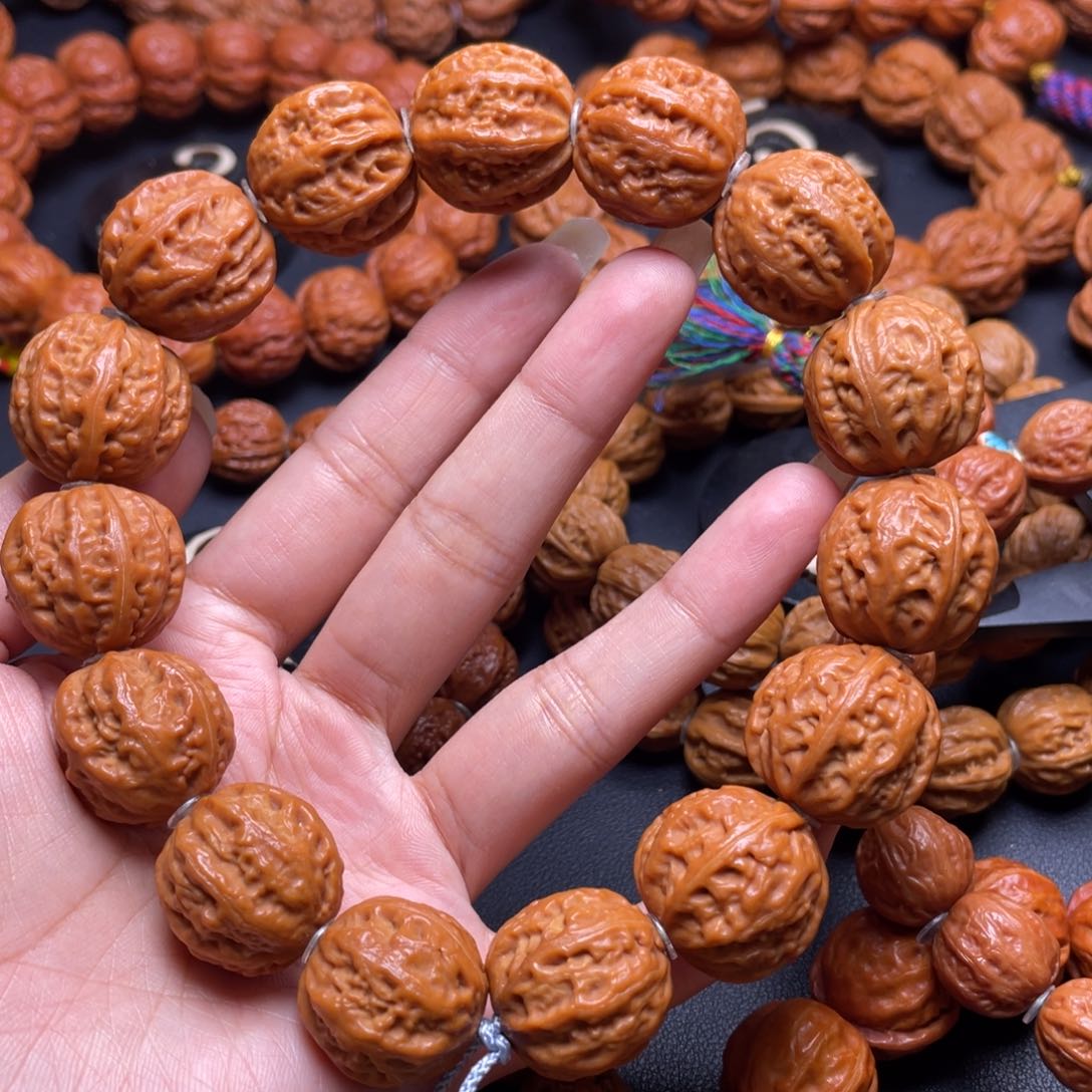 文玩核桃手串粗筋111