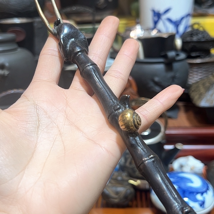 铜中古工艺品摆件