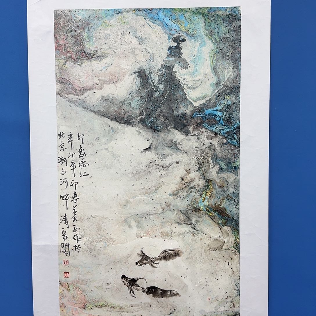 国画多次参加国内外重大