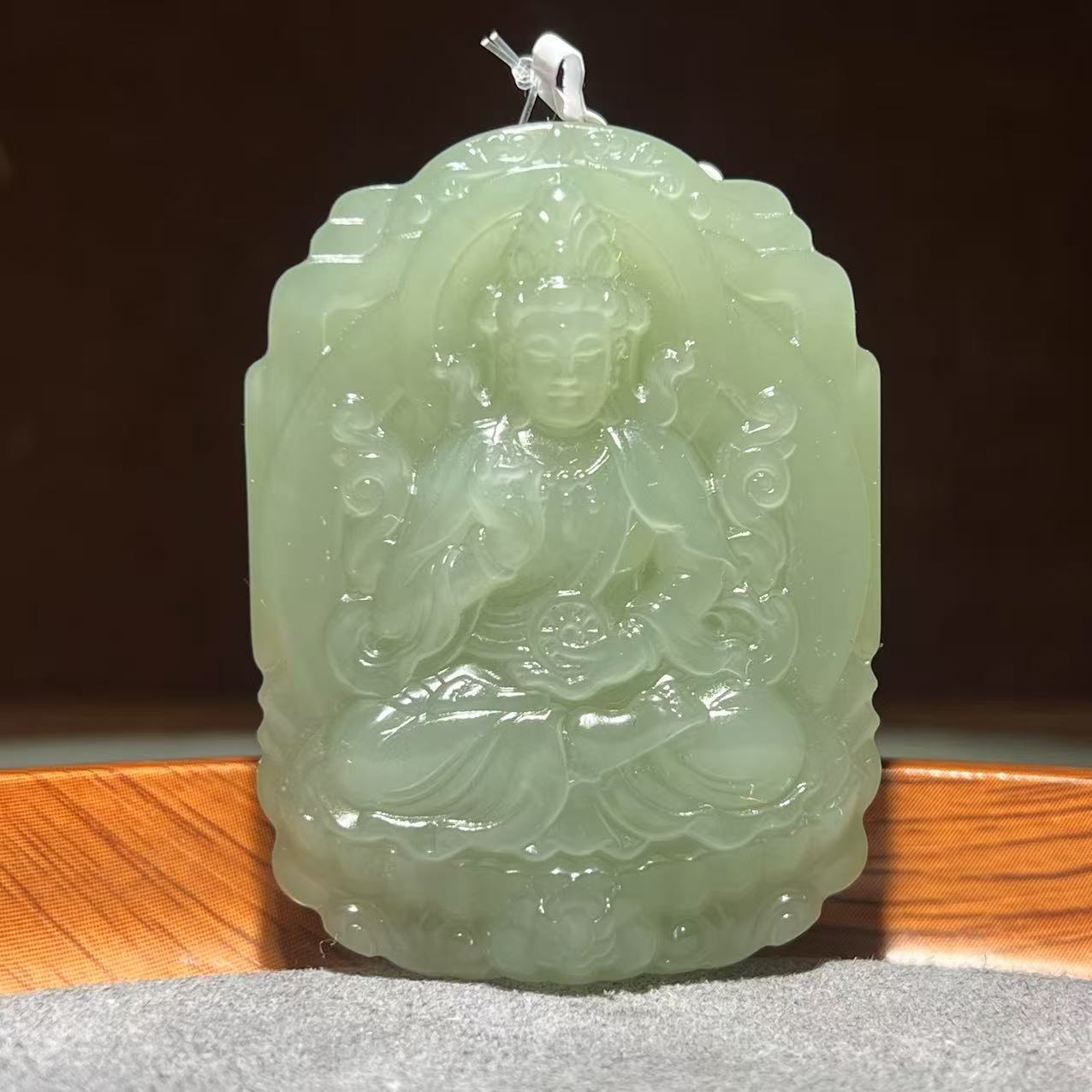 【张老斯珠宝】天然和田玉吊坠lx26855（拍一发一）