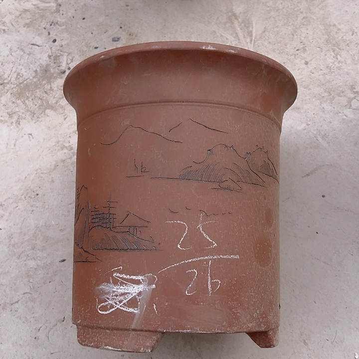 紫砂花盆特价清仓处理