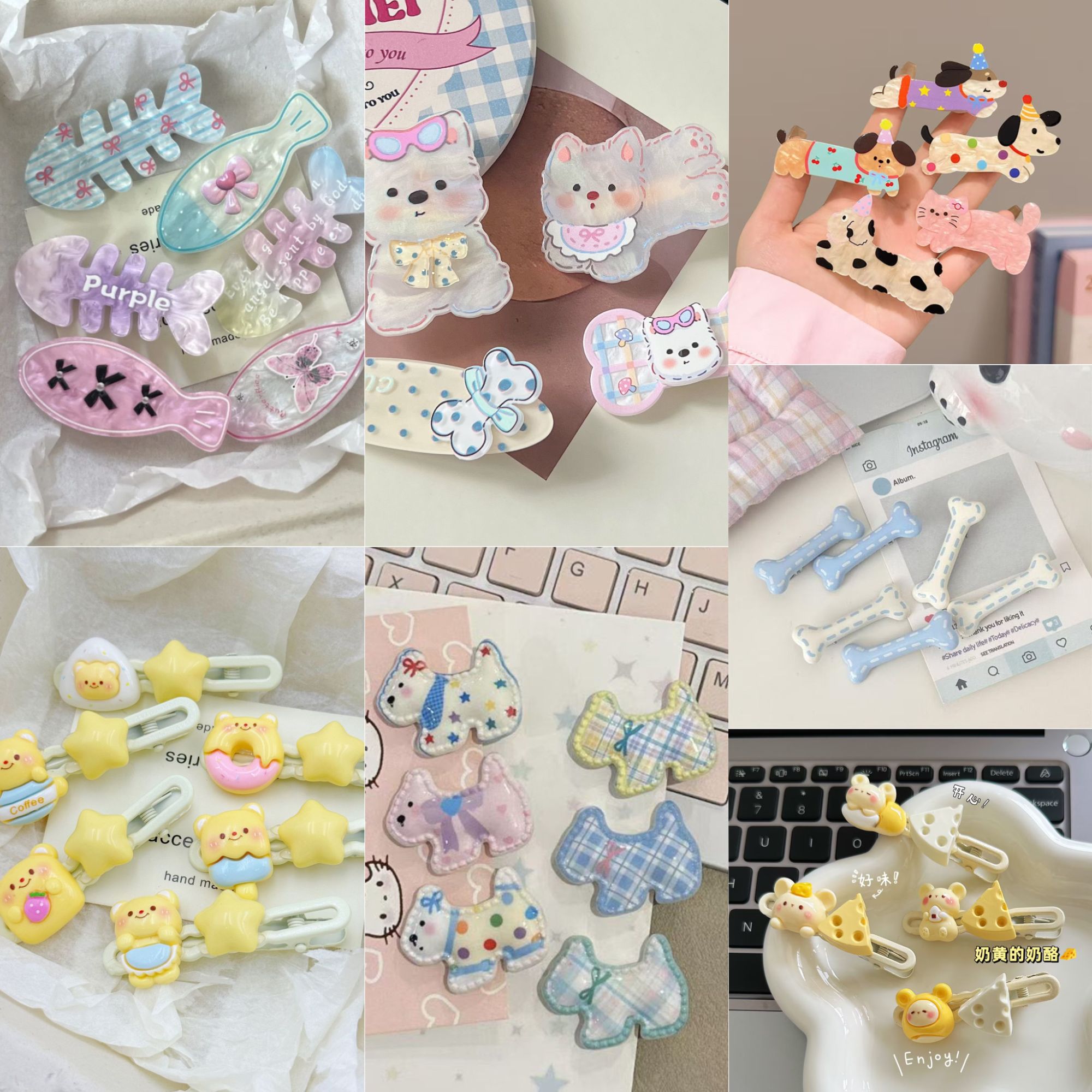 【团单一起拆】高颜值发圈少女皮筋ins可爱韩系夏季百搭头饰发饰