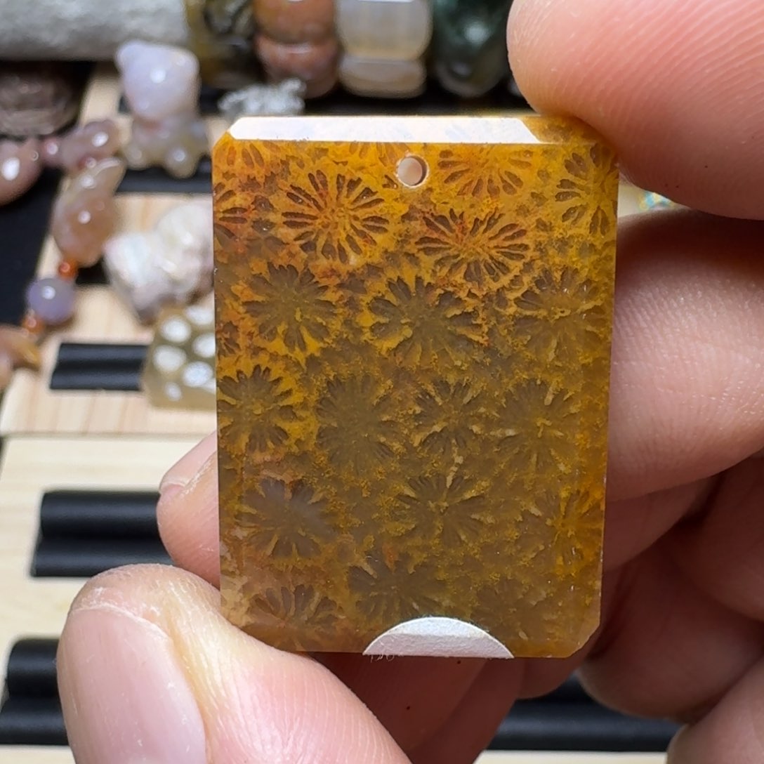 硅化玉纯天然色有机玉石保真色未镶嵌