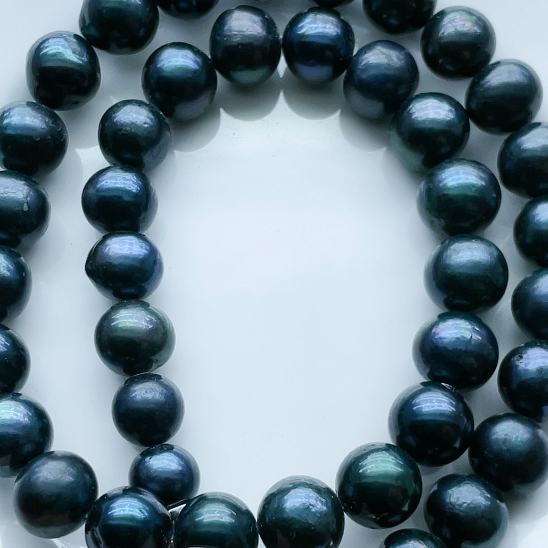 淡水珍珠颈饰钛钢