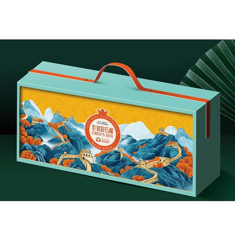 【水果】千里江山软籽石榴礼盒约4kg/箱