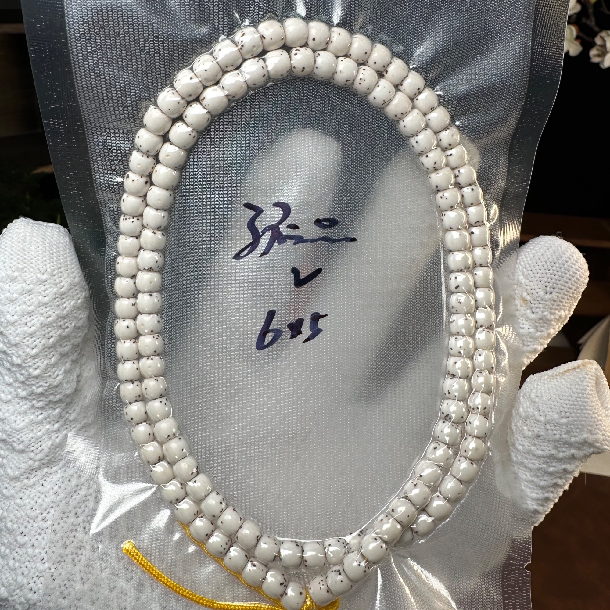 6*5原生态海南料老型星月菩提108长串