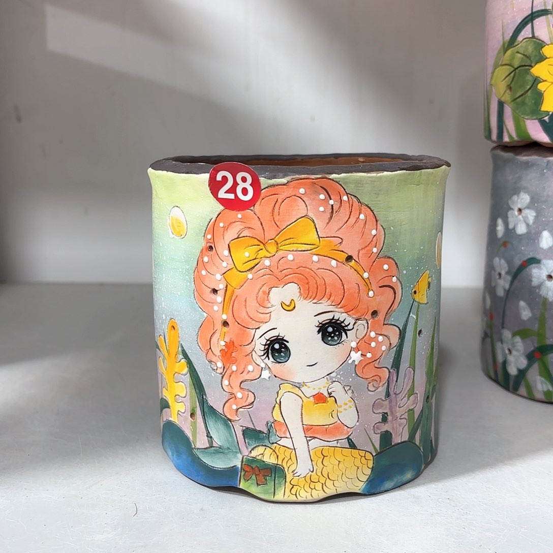 紫砂花盆手工花盆默认微瑕10/13微瑕