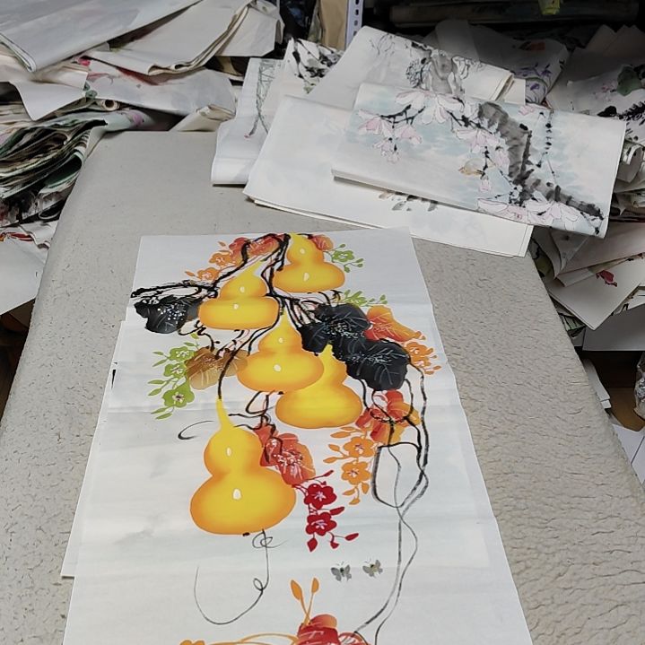 国画落款卡章后台备注