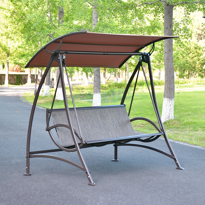 临亚临亚户外秋千庭院吊椅室外防晒家用多人秋千花园阳台双人摇椅