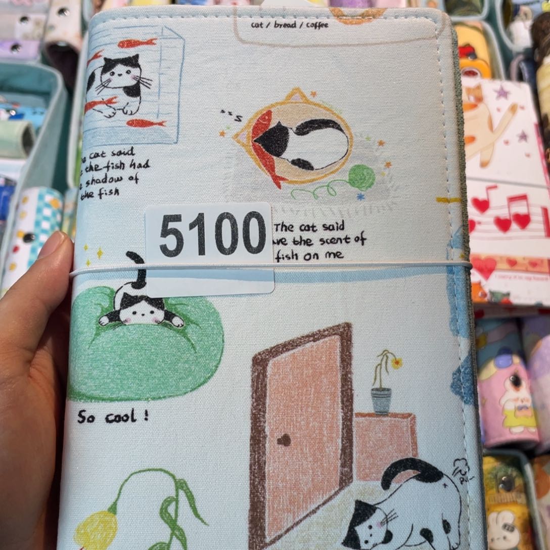 织绣A6活页不加纸5100