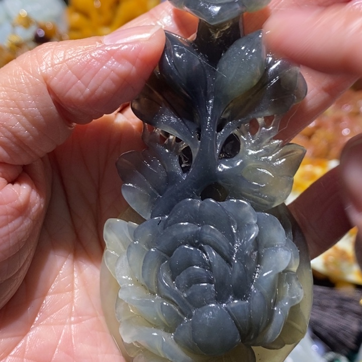 岫玉岫玉吊坠未镶嵌