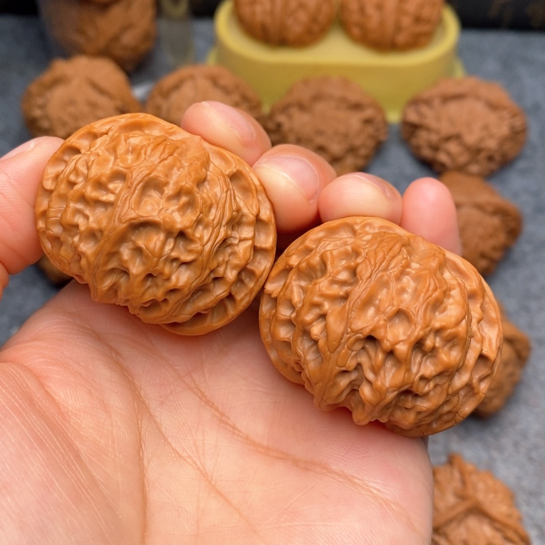 文玩核桃把件苹果园41尺