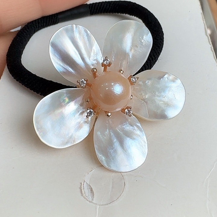 淡水珍珠发饰未镶嵌