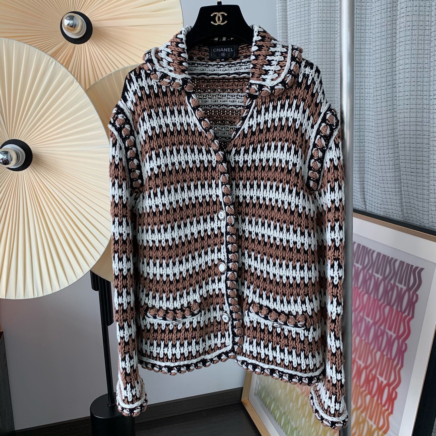 99新 Chanel/香奈儿 Chanel编织外套36