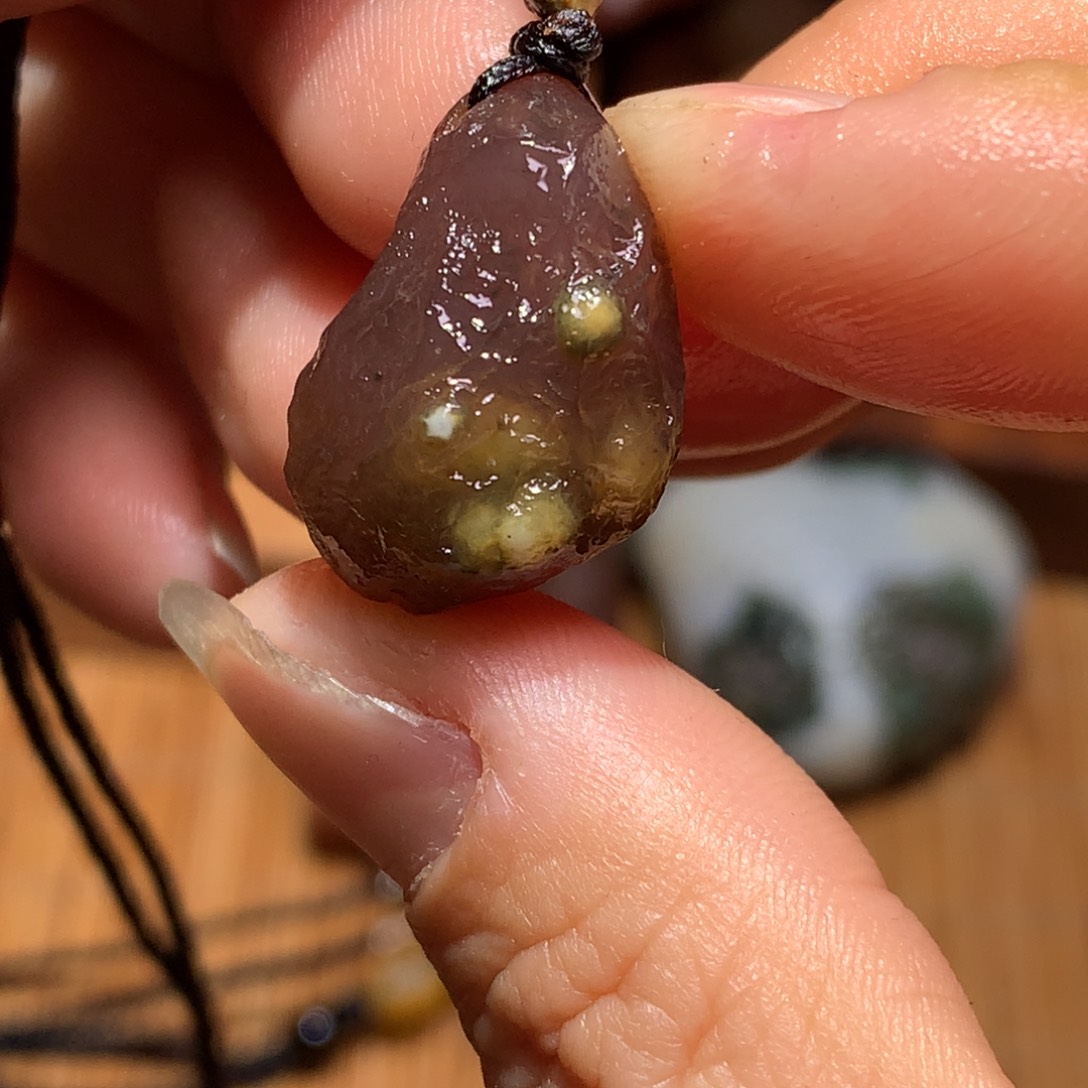 未镶嵌玛瑙/玉髓珠宝半成品