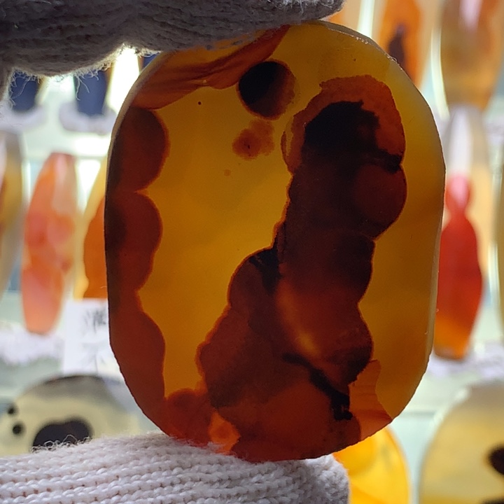 未镶嵌玛瑙/玉髓珠宝半成品160