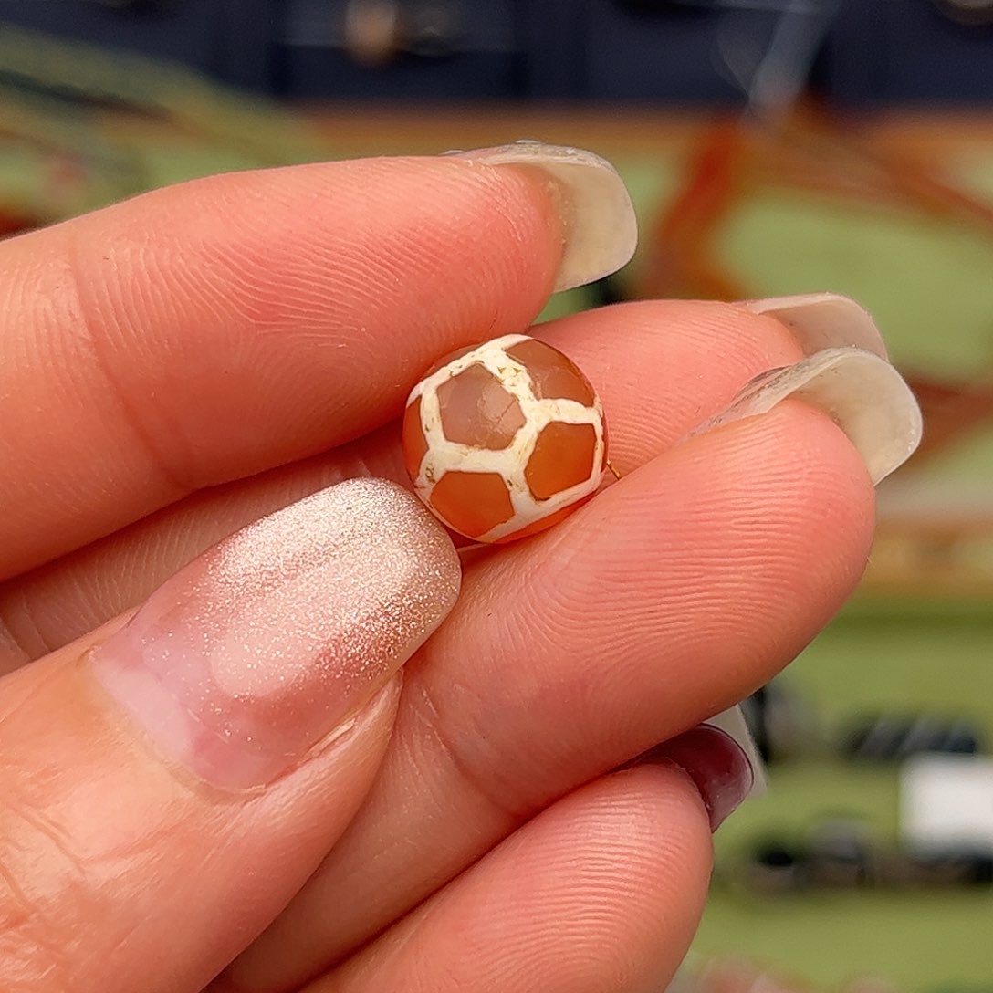 玛瑙/玉髓单珠未镶嵌