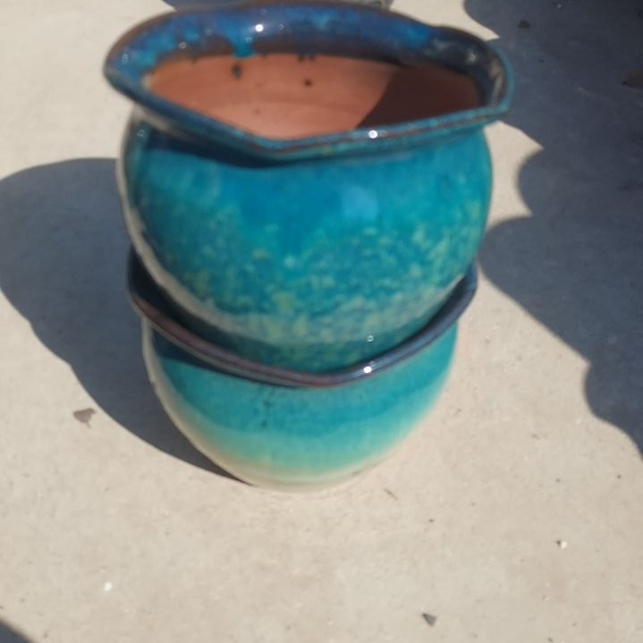 红陶20/17两个盆子