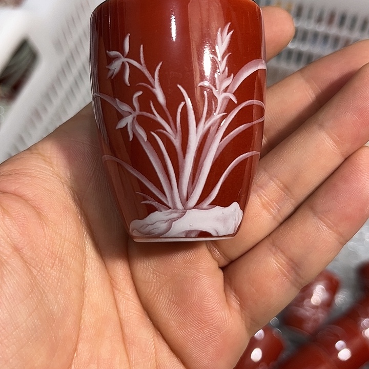 陶摆件景德镇主人杯22333